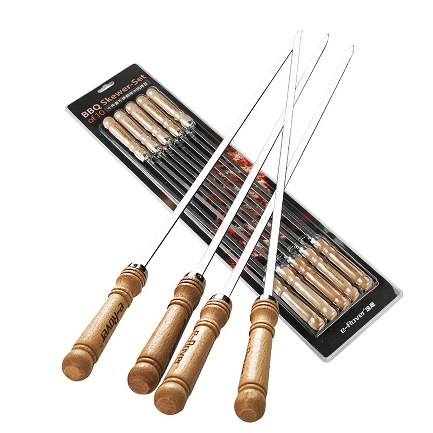 Where To Get Long Stainless Steel Barbecue Skewers BBQ