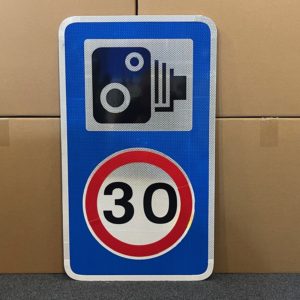 Buy a 30mph speed camera sign
